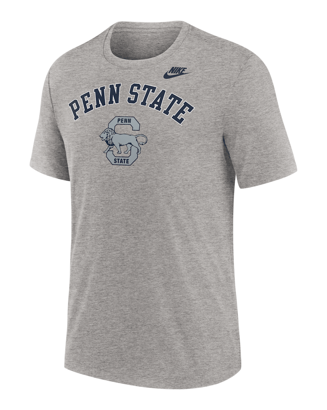 Penn State Legacy Arch Men's Nike College T-Shirt - Dark Grey Heather