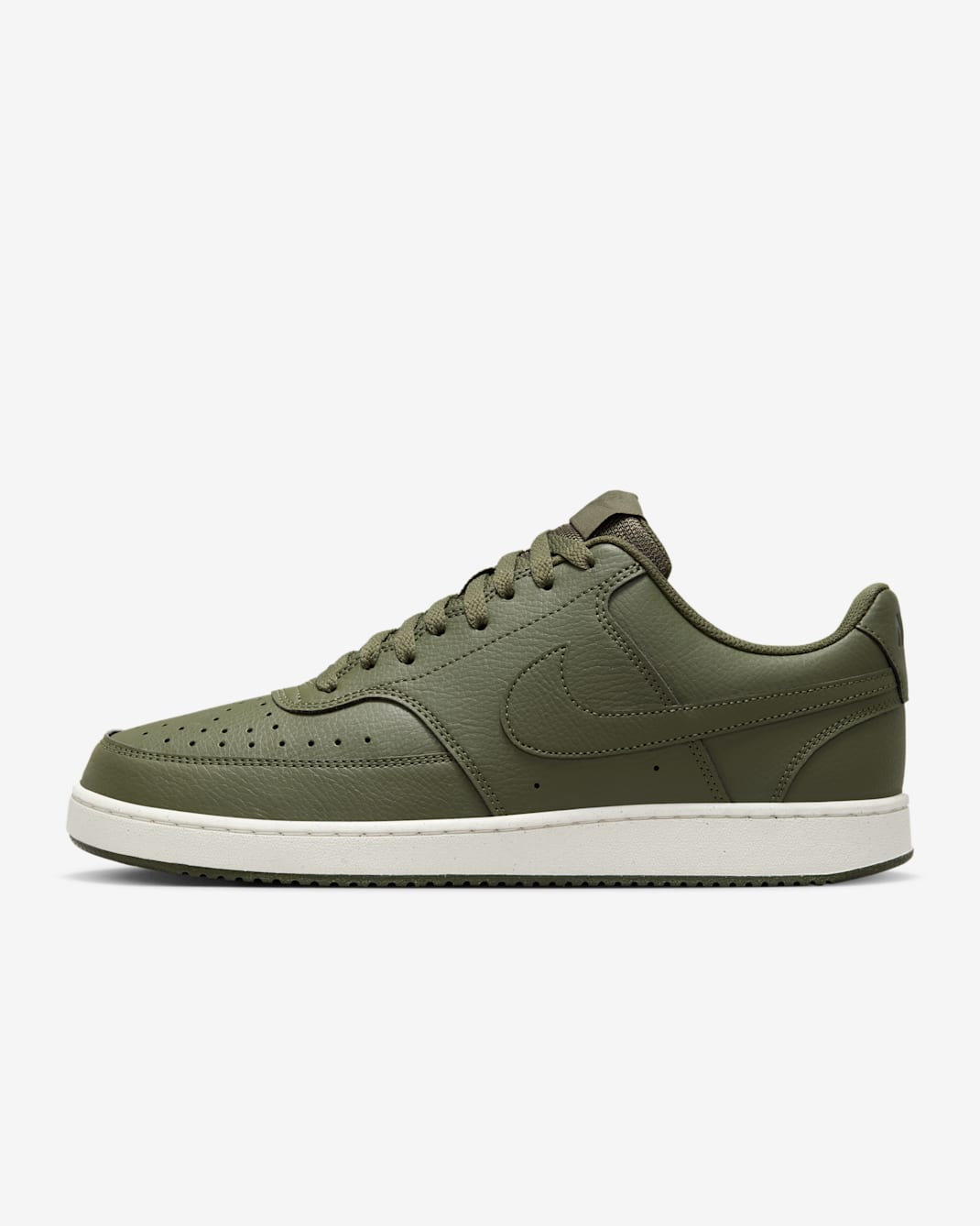 Tenis para hombre Nike Court Vision Low Next Nature - Caqui militar/Vela/Caqui militar