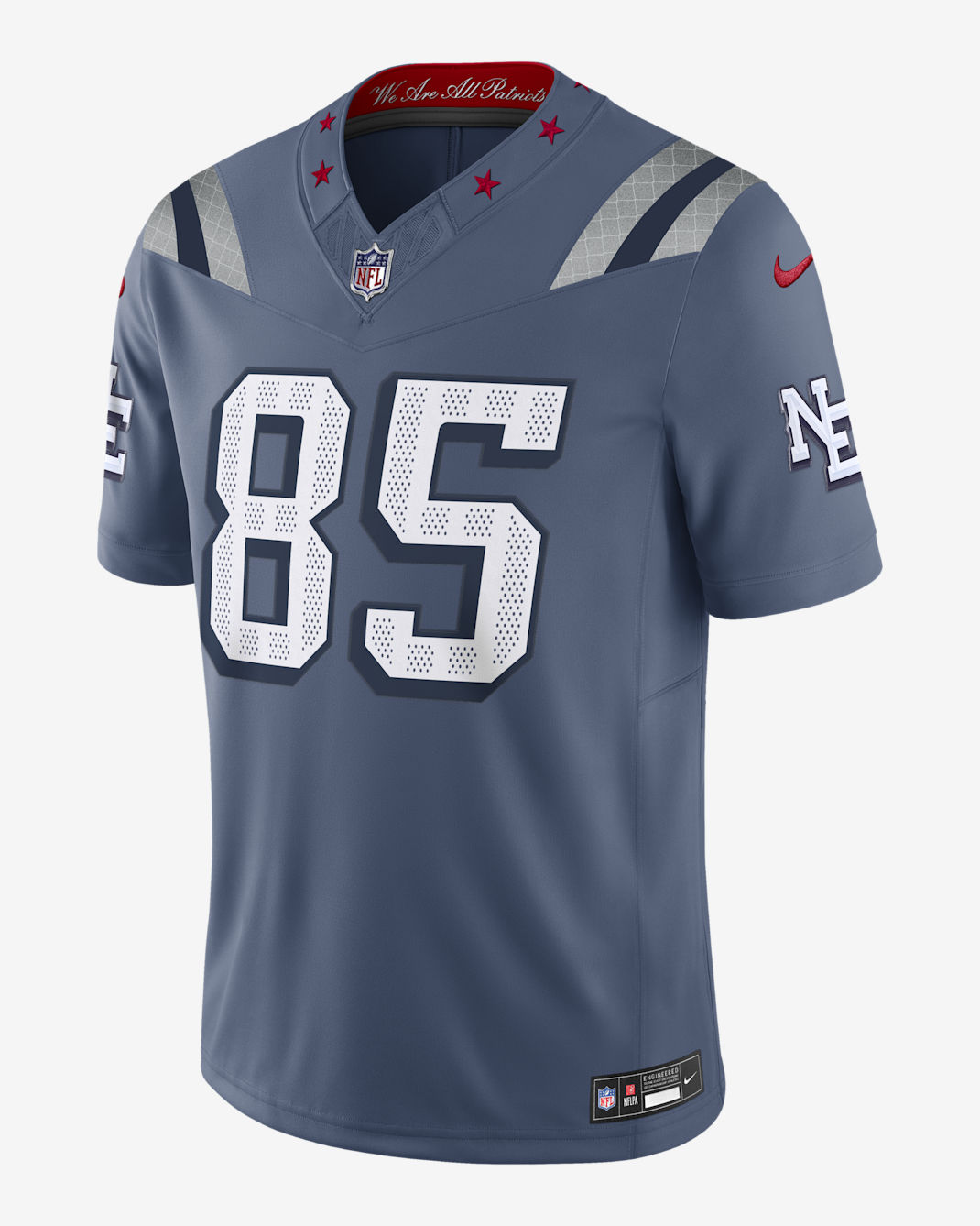 Hunter Henry New England Patriots Rivalries Collection Men's Nike Dri-FIT NFL Limited Jersey - Blue