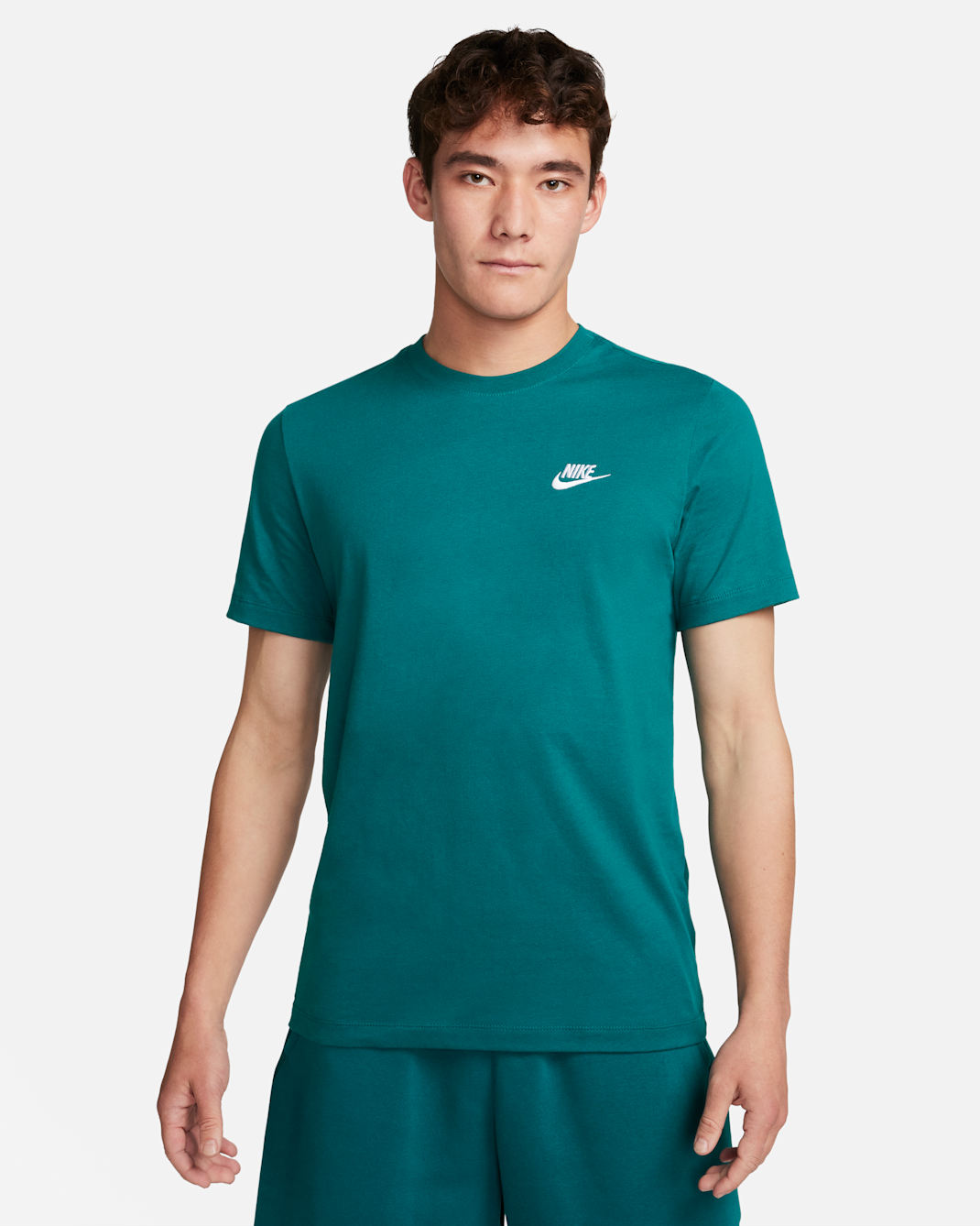 Nike Sportswear Club 男款 T 恤 - Geode Teal