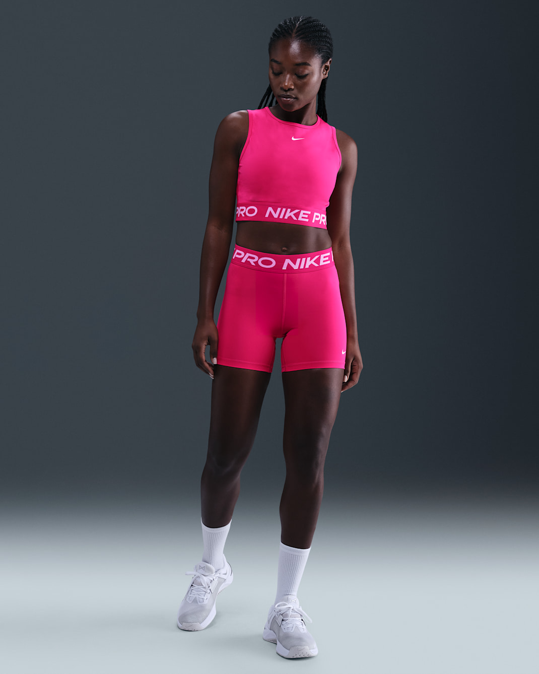 Nike Pro 365 Women's 13cm (approx.) Shorts - Rush Pink/White