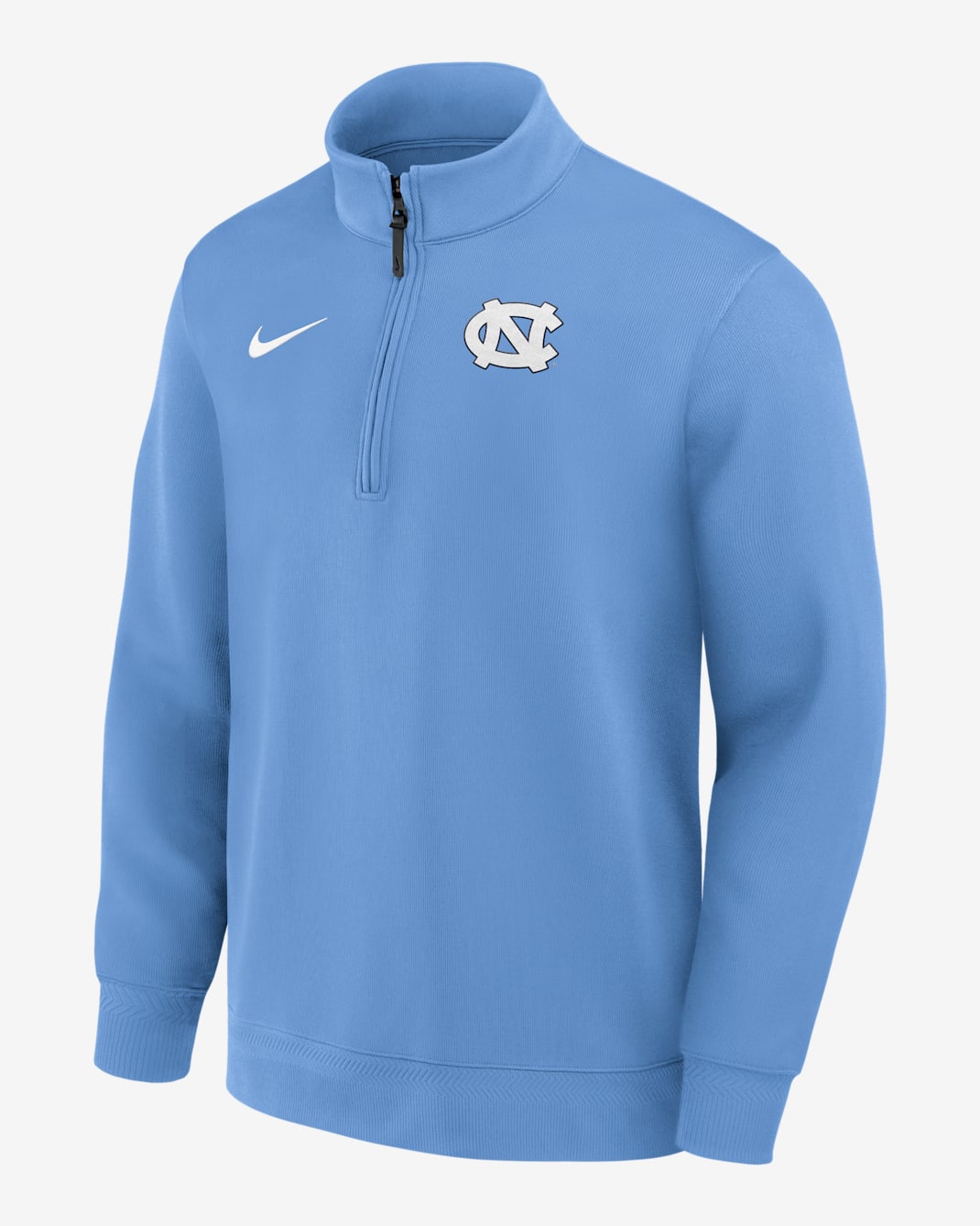North Carolina Coaches Men's Jordan Brand Dri-FIT College Long-Sleeve 1/2-Zip Top - Light Blue