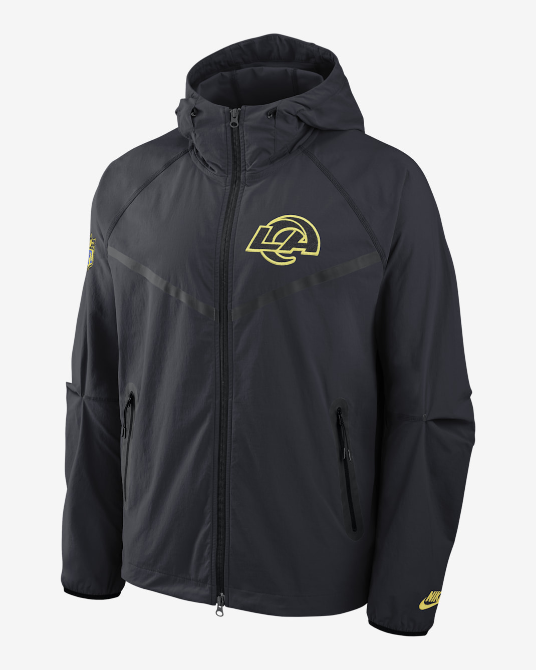 Los Angeles Rams Rivalries Collection Tech Men's Nike NFL Full-Zip Jacket - Navy
