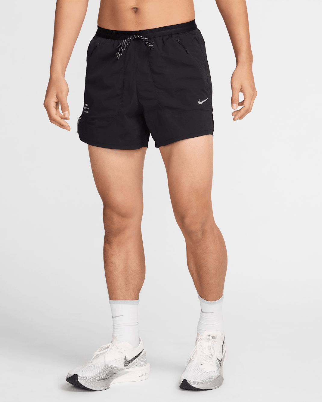 Nike Running Division Men's 10cm (approx.) Dri-FIT ADV 2-in-1 Running Shorts - Black/Black