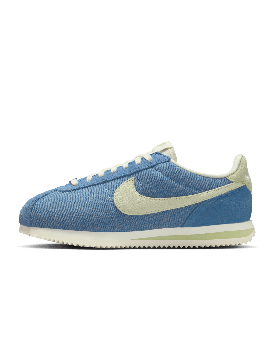 Nike Cortez SE 'Denim' Women's Shoes - Smoky Blue/Aegean Storm/Pale Ivory/Olive Aura