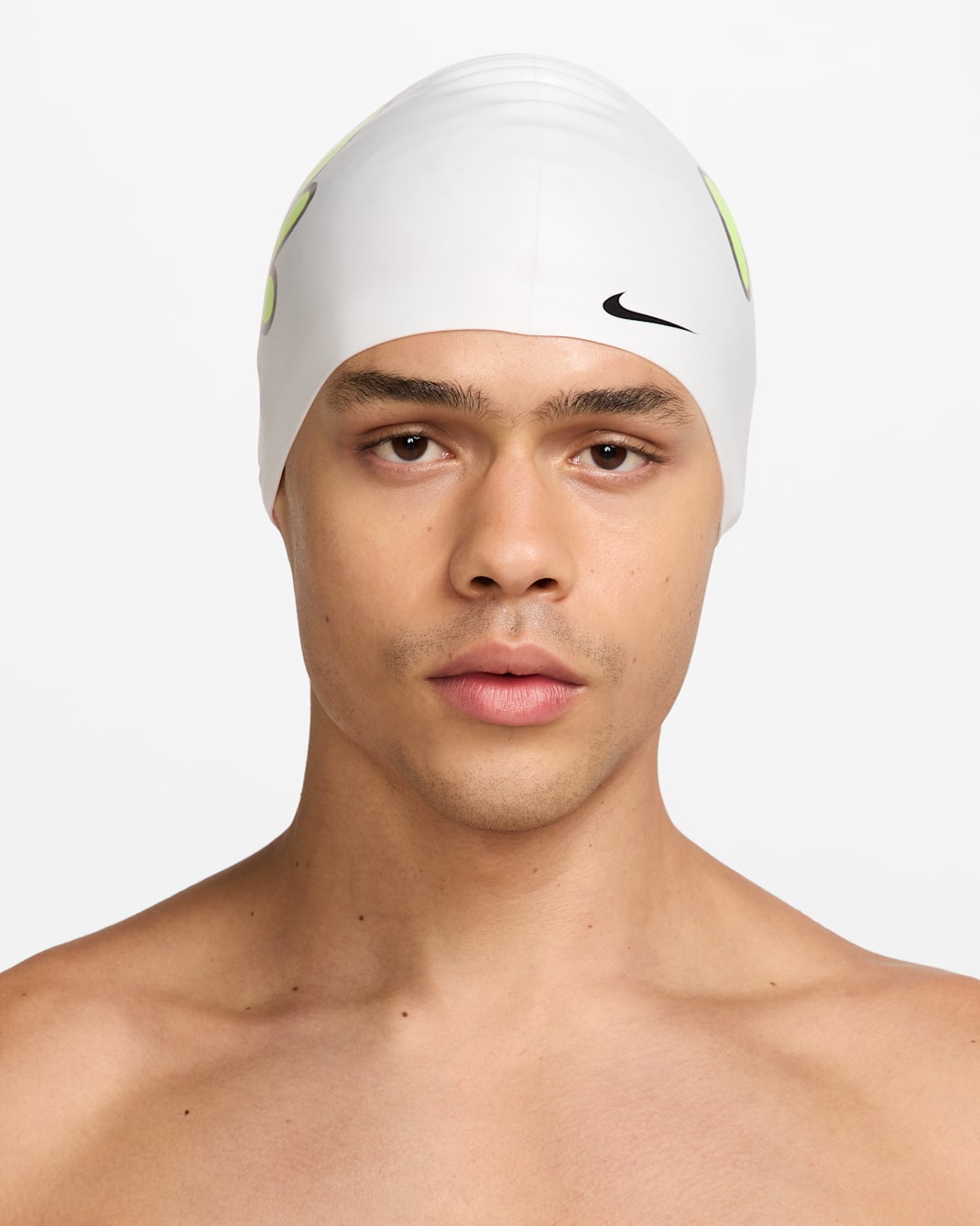 Nike Swim Silicone Cap - White