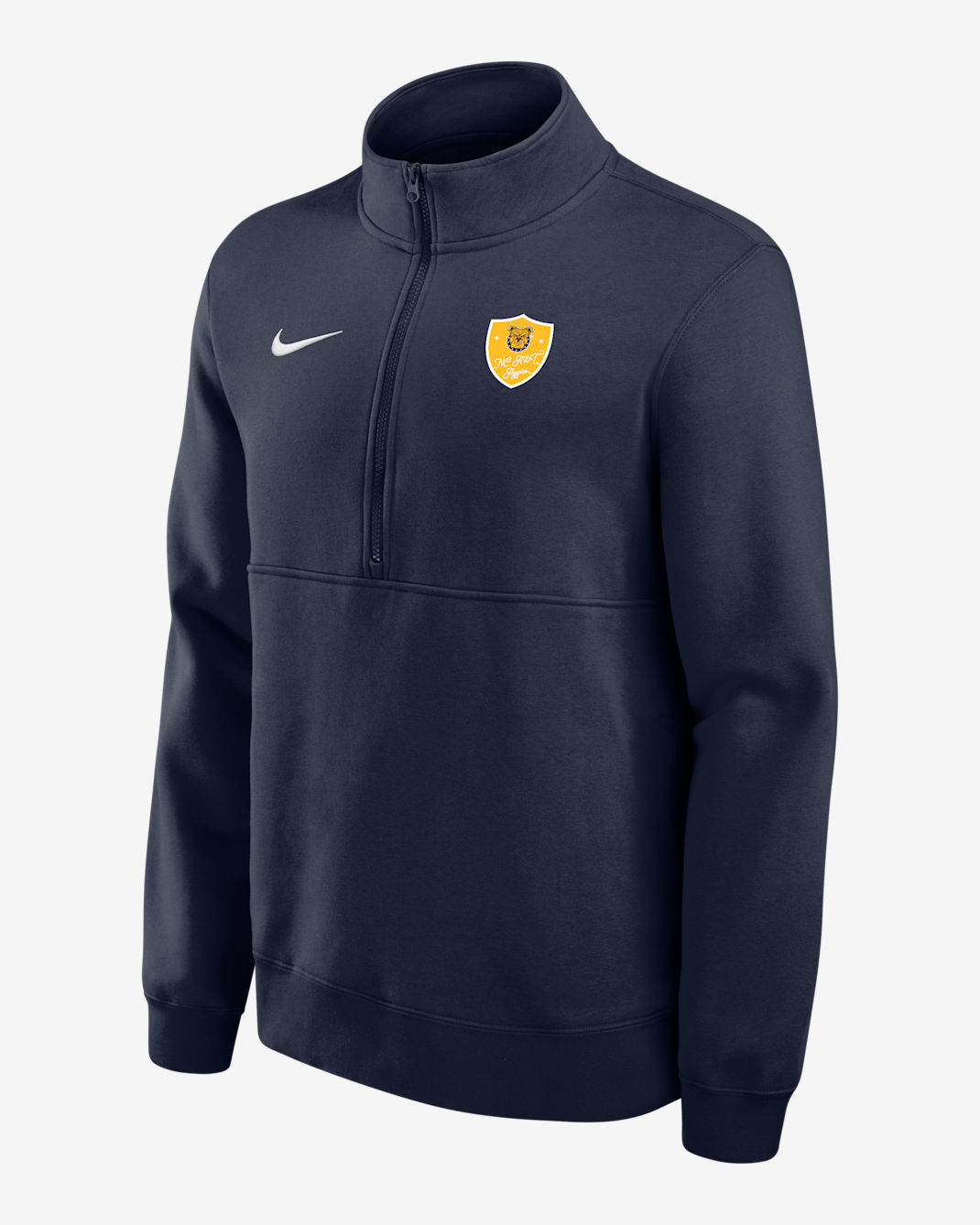 Nike College Club Fleece (North Carolina AT&T) Men's 1/4 Zip Top - Navy