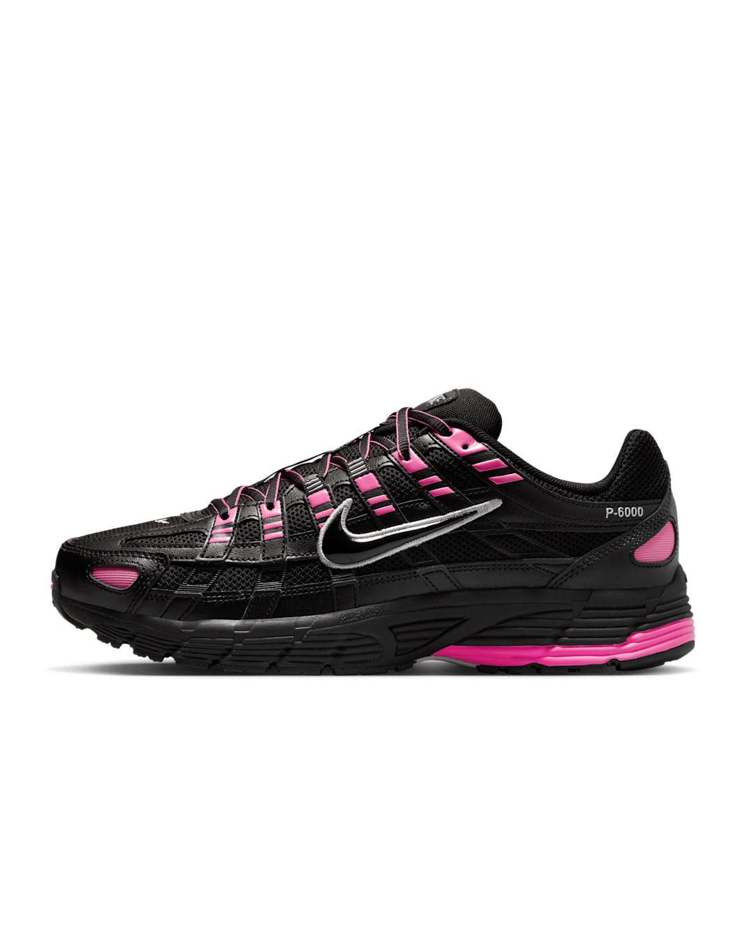 Nike P-6000 Shoes - Pink Blast/Metallic Silver/Black