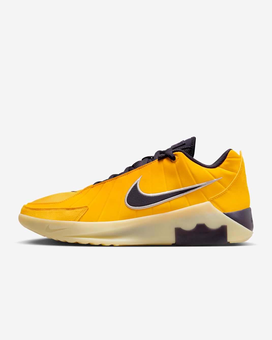 LeBron Witness 9 Basketball Shoes - Amarillo/Soft Yellow/Lilac/Cave Purple