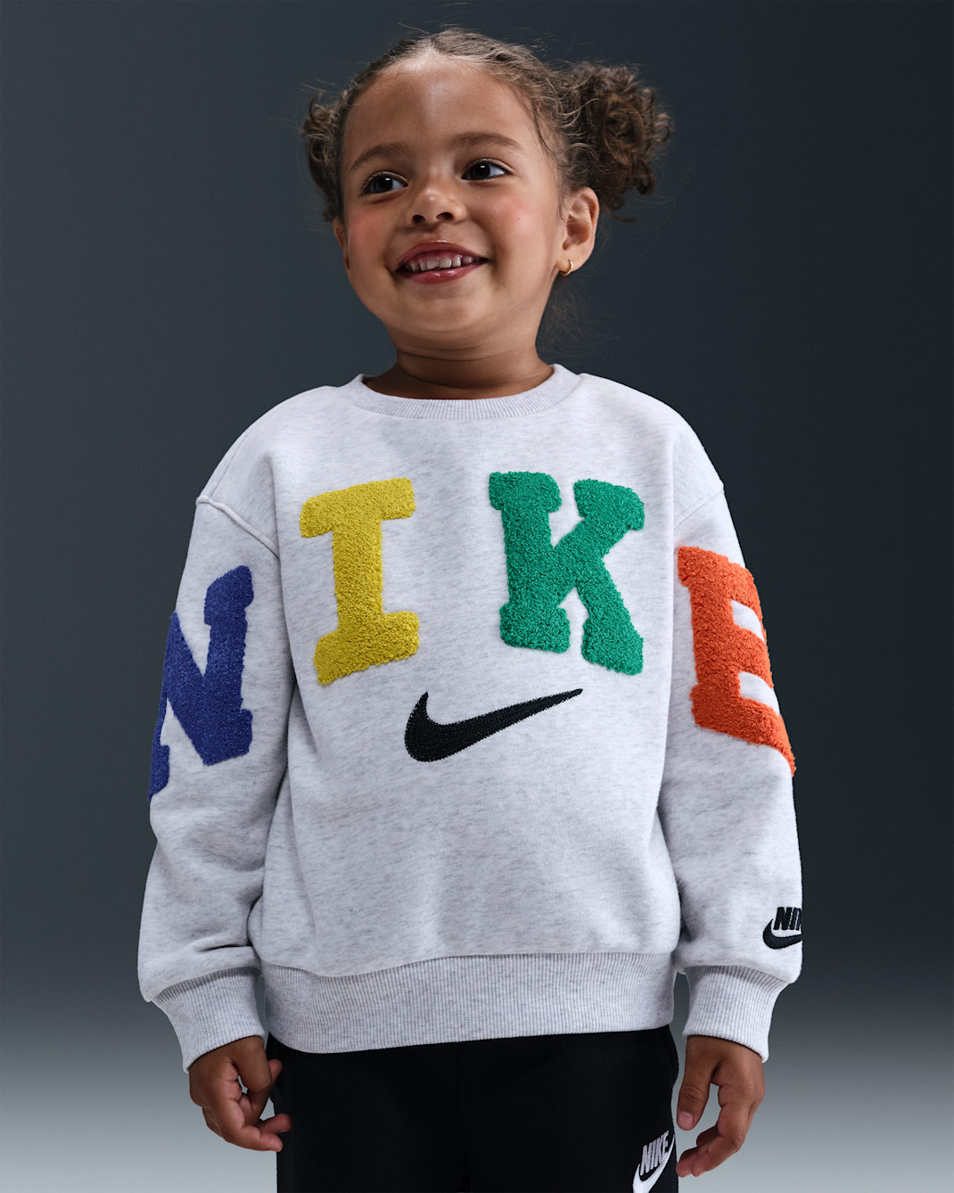 ナイキ クラブ ベビー シェニール フリース クルー - バーチヘザー