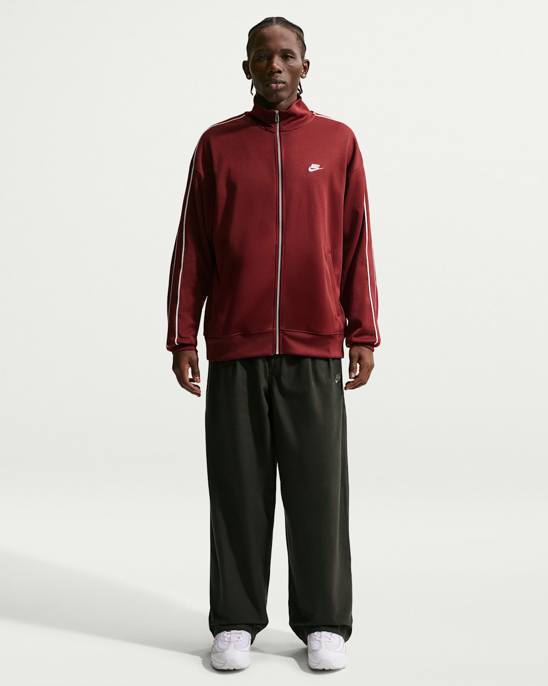 Nike Sportswear Club Pantalons balloon d'alta densitat - Home - Sequoia/Medium Olive