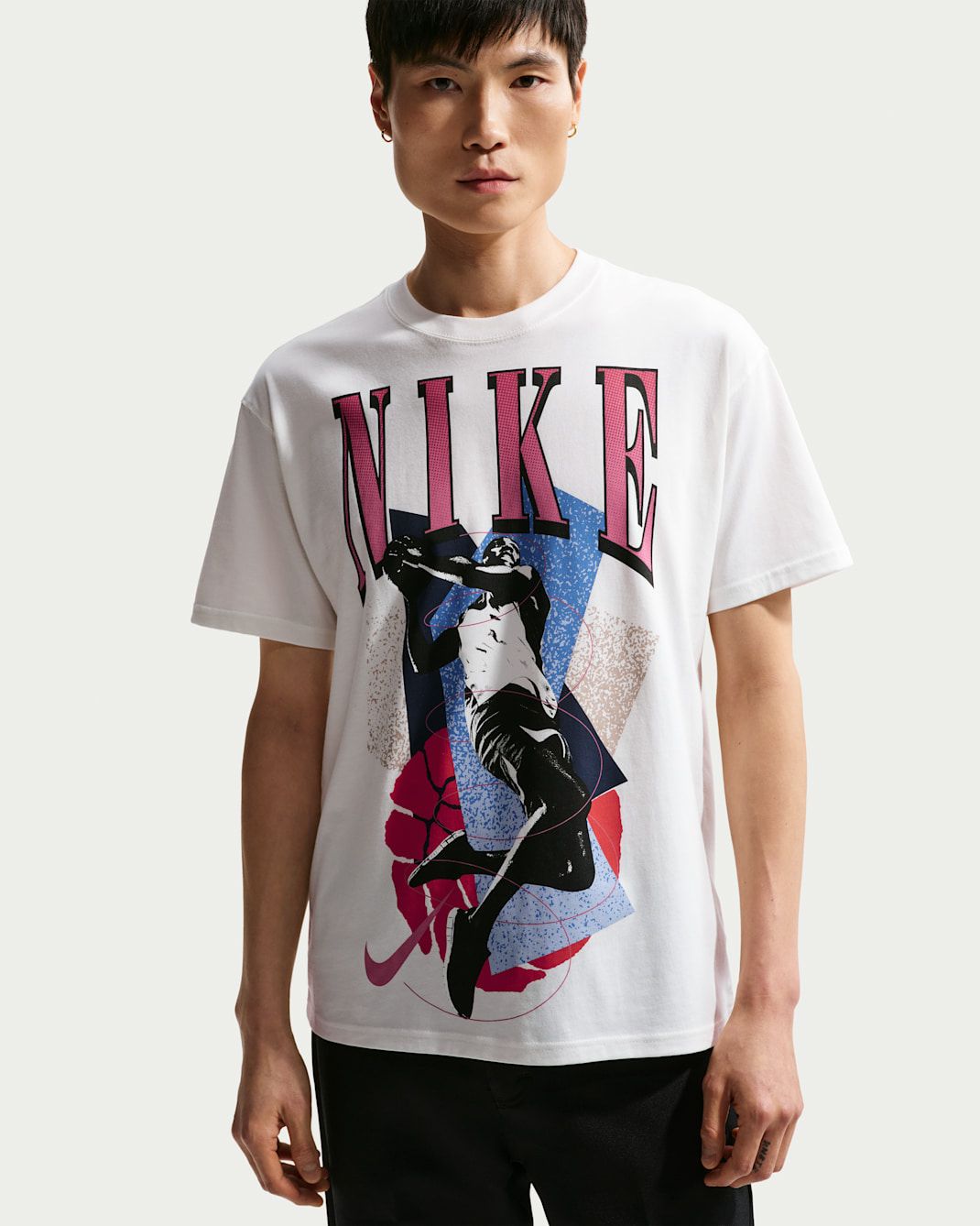 Nike Men's Basketball T-Shirt - Sail