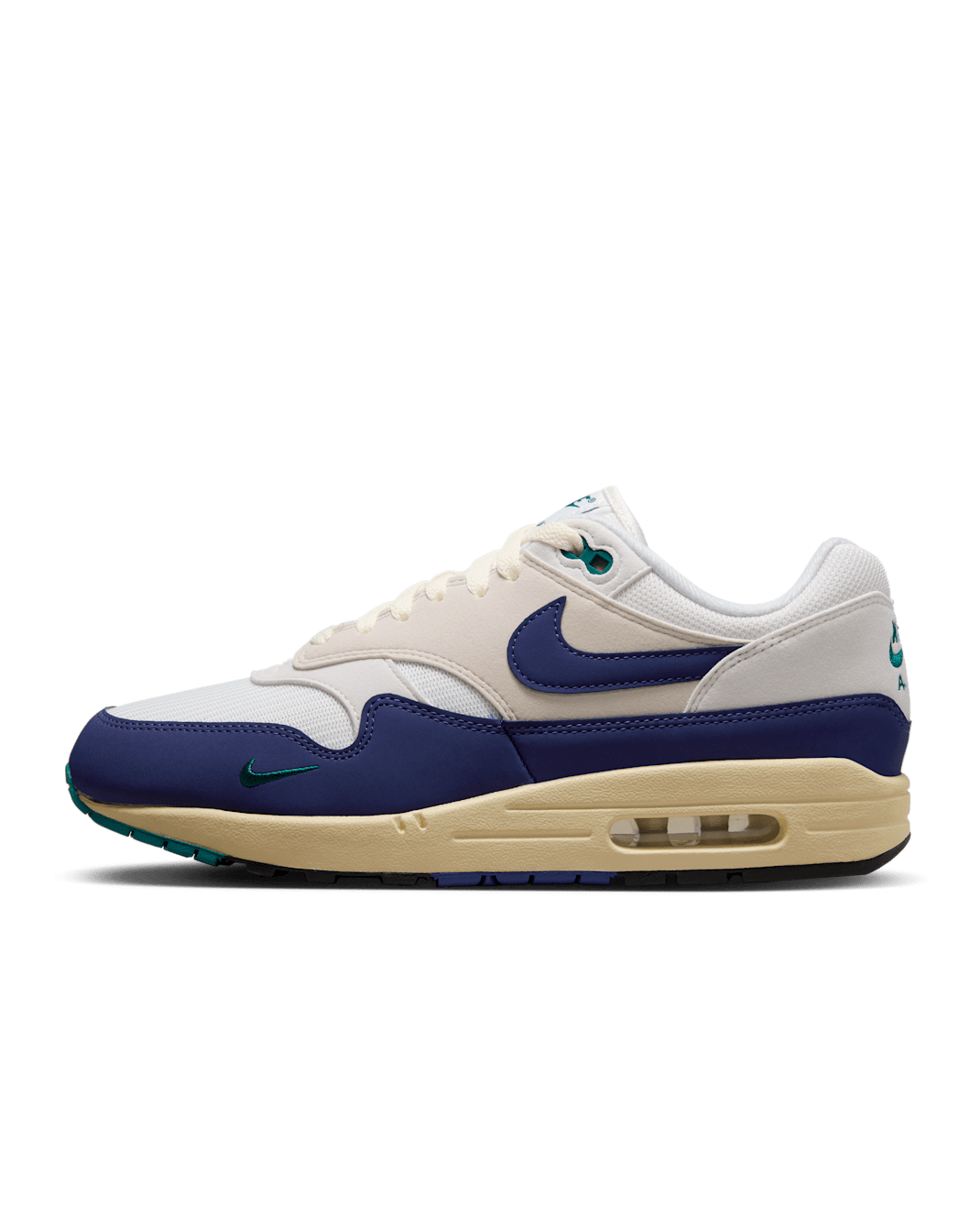 Nike Air Max 1 Men's Shoes - Sail/Light Orewood Brown/Phantom/Deep Royal Blue