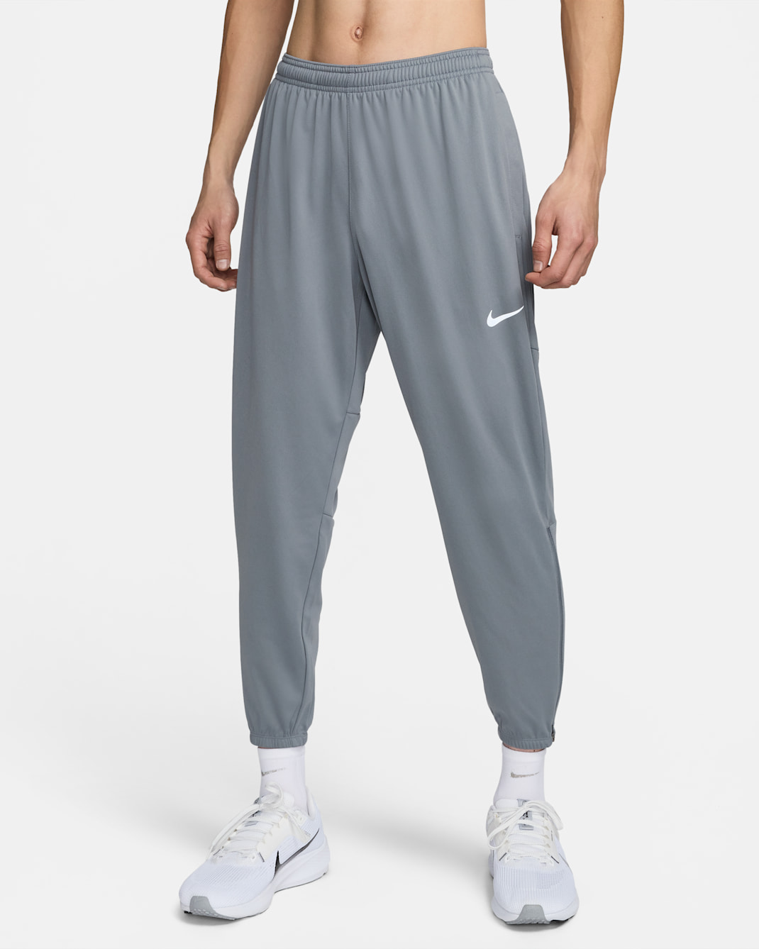 Nike Dri-FIT Challenger 男款針織跑步長褲 - Smoke Grey