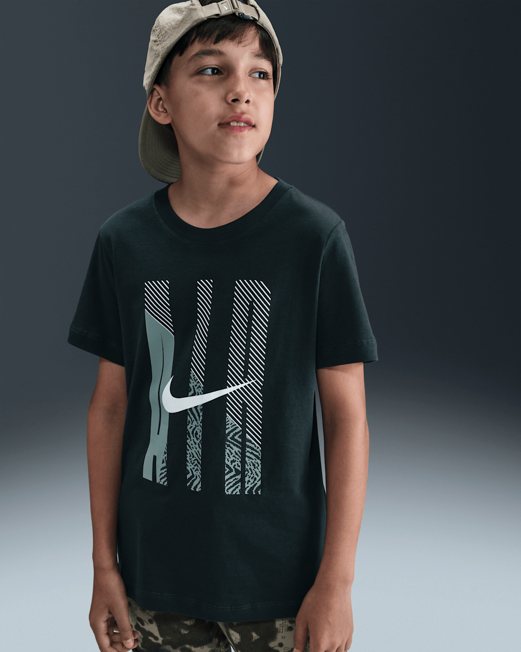Nike Sportswear T-skjorte til store barn - Seaweed