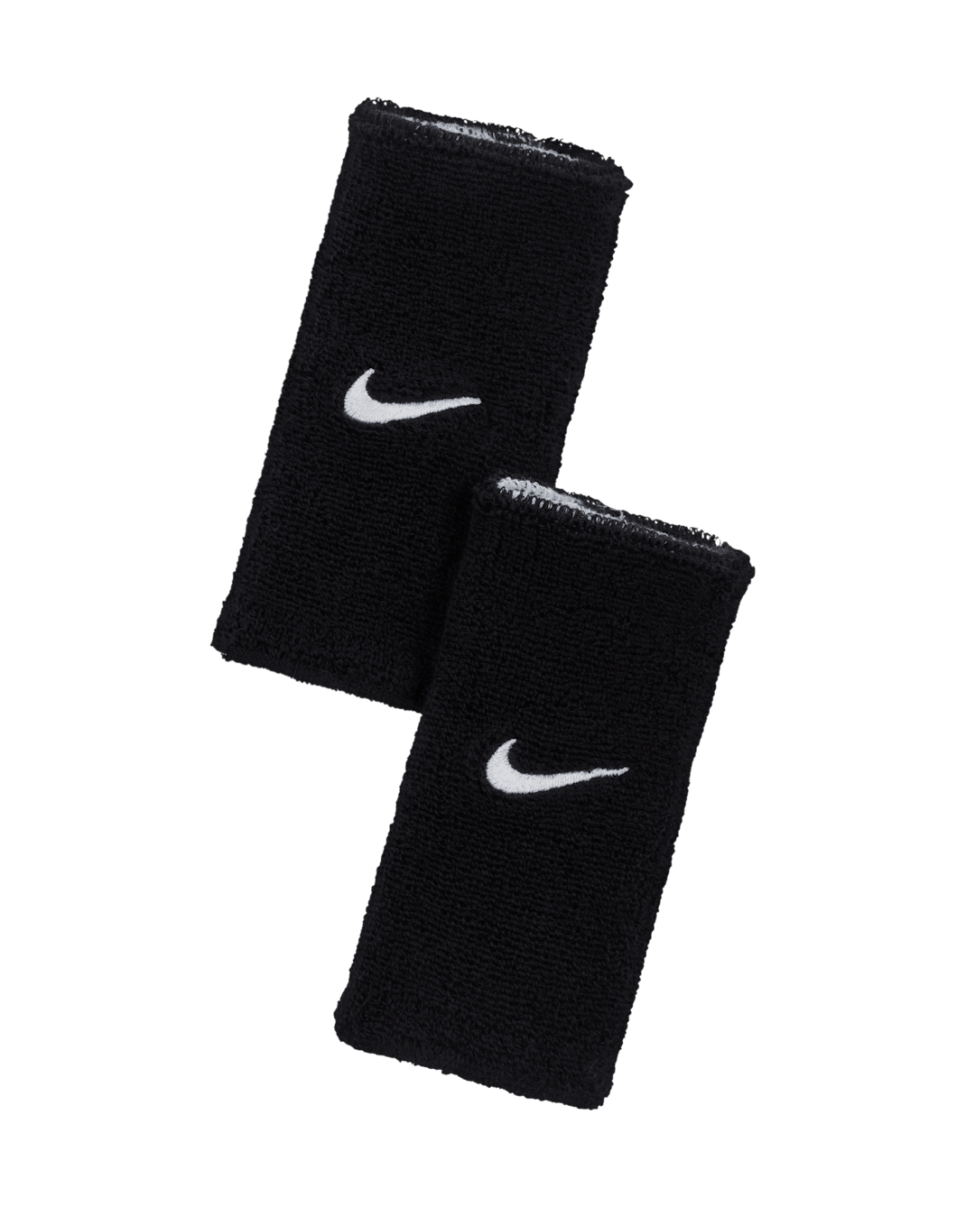나이키 스우시 클래식 리버서블 리스트밴드(2팩) - 블랙/화이트/블랙
