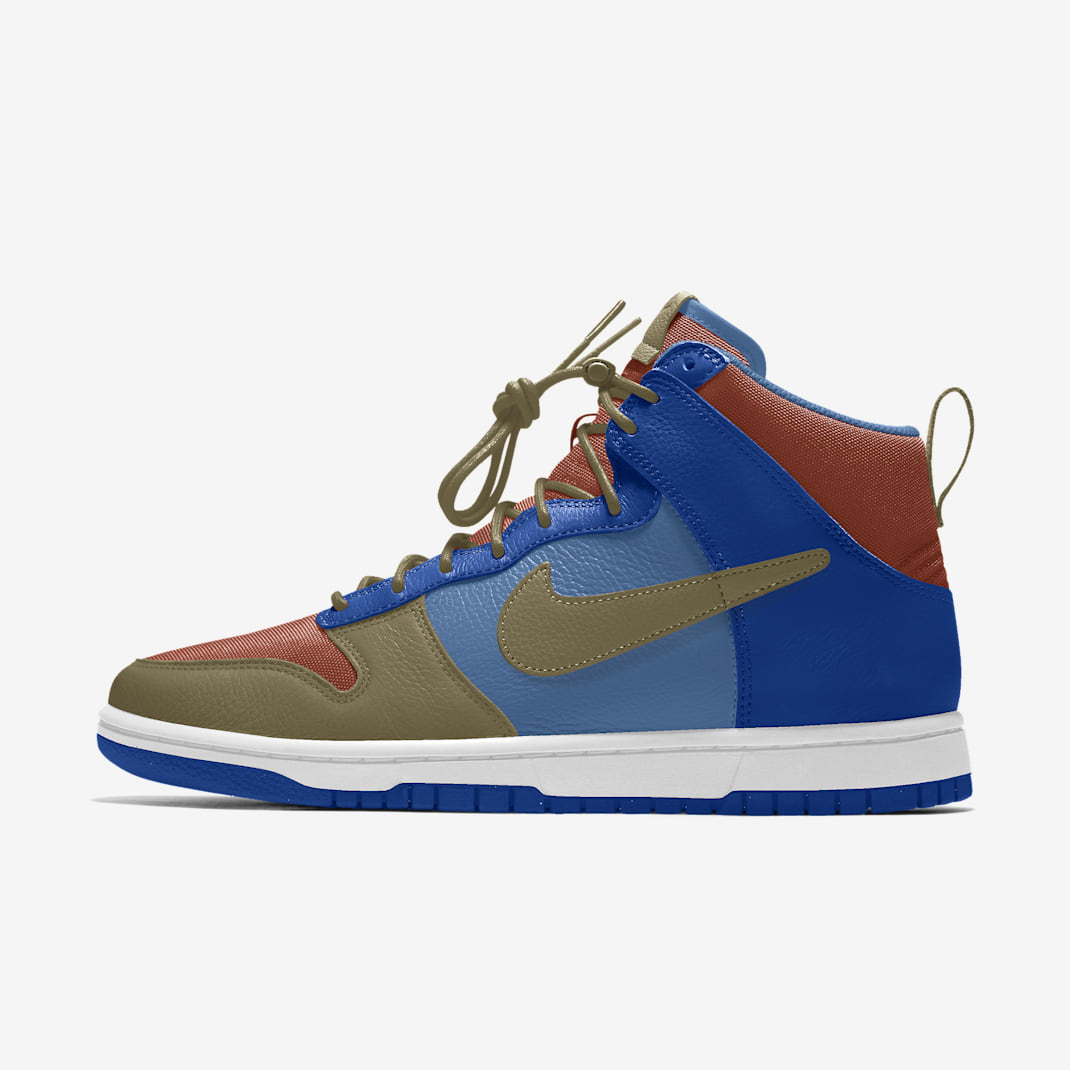 Nike Dunk High By You Custom Women's Shoes - Multi-Colour/Multi-Colour/Multi-Colour
