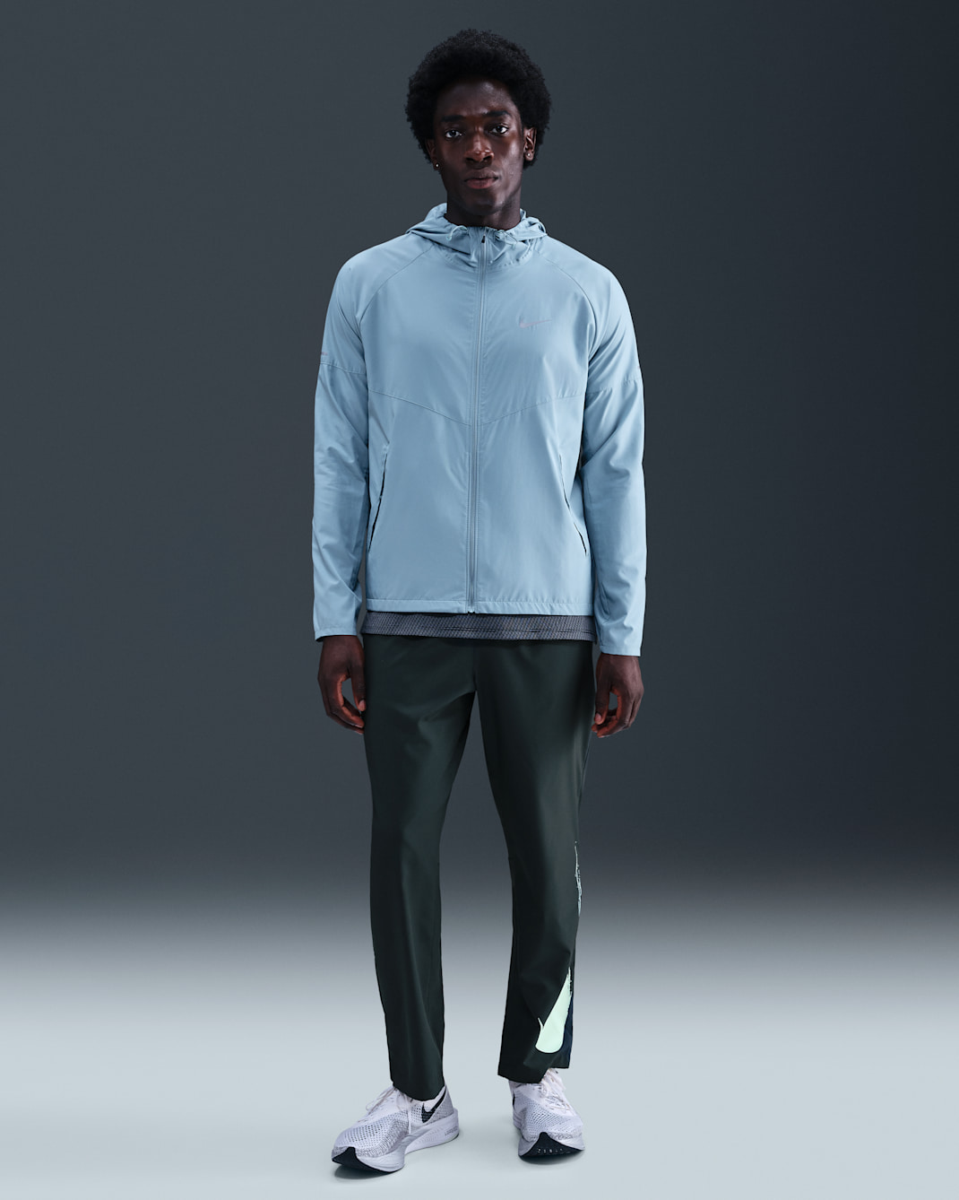 Nike Form Men's Dri-FIT Open-Hem Versatile Trousers - Seaweed/Mint Foam