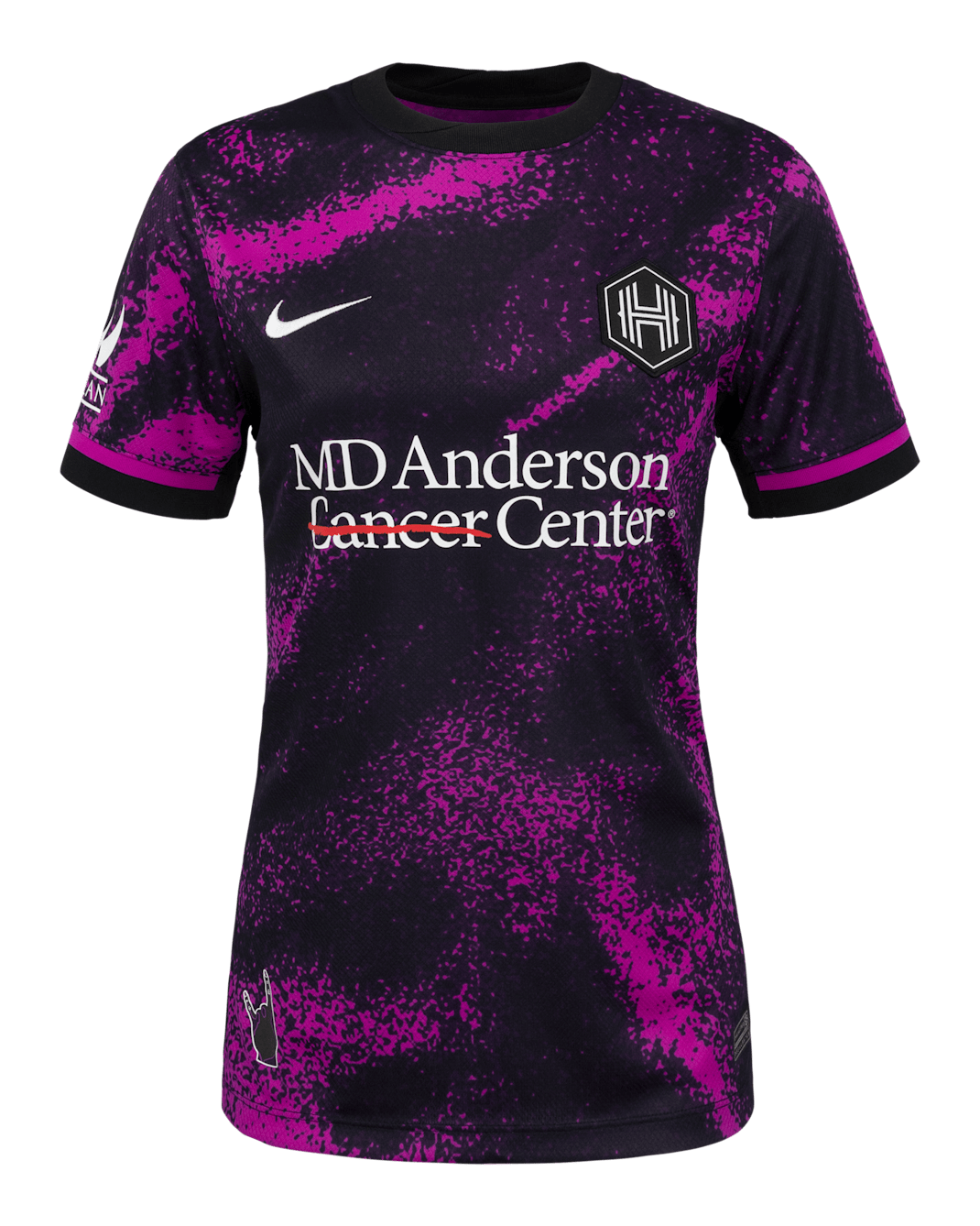 Houston Dash 2025 Stadium Away Women's Nike Dri-FIT NWSL Replica Jersey - Vivid Grape/Purple Dynasty