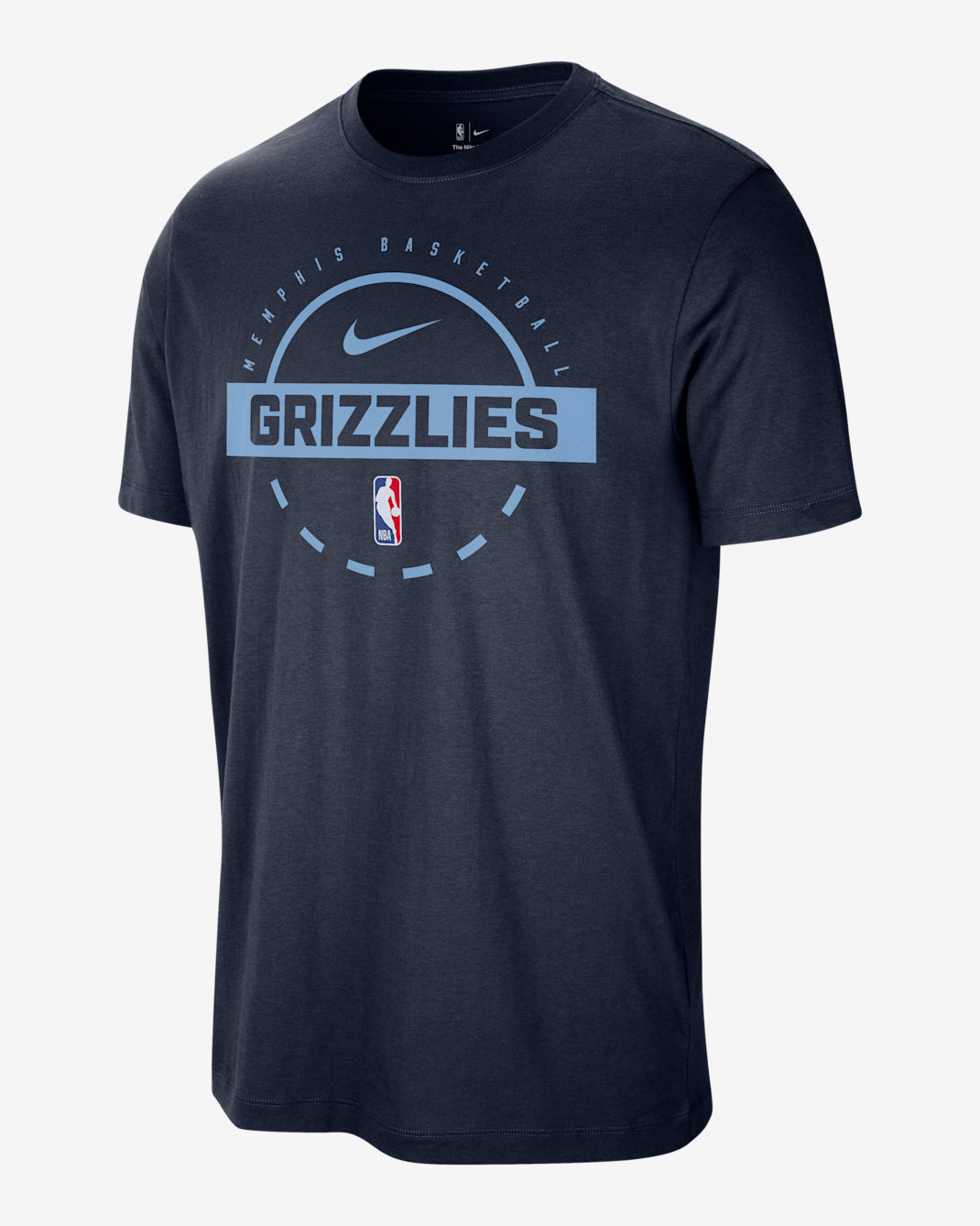 Memphis Grizzlies Men's Nike NBA Practice T-Shirt - College Navy