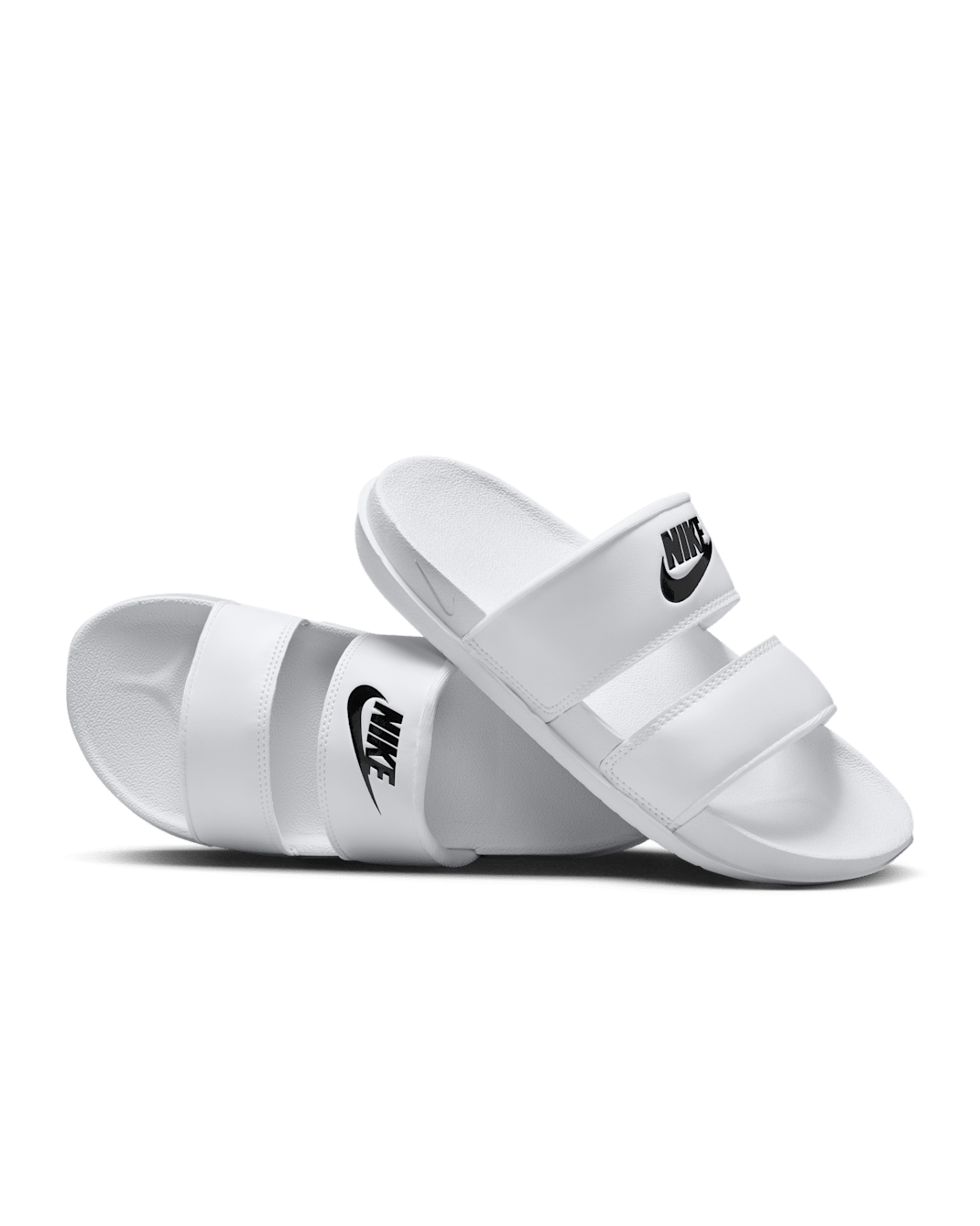Nike Offcourt Duo Women's Slides - White/White/Black