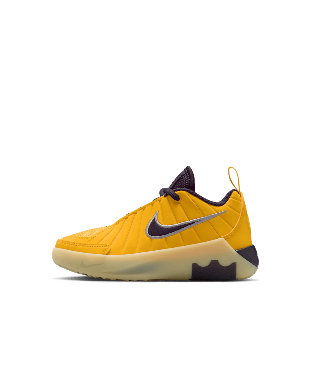 LeBron Witness 9 Little Kids' Shoes - Amarillo/Soft Yellow/Lilac/Cave Purple