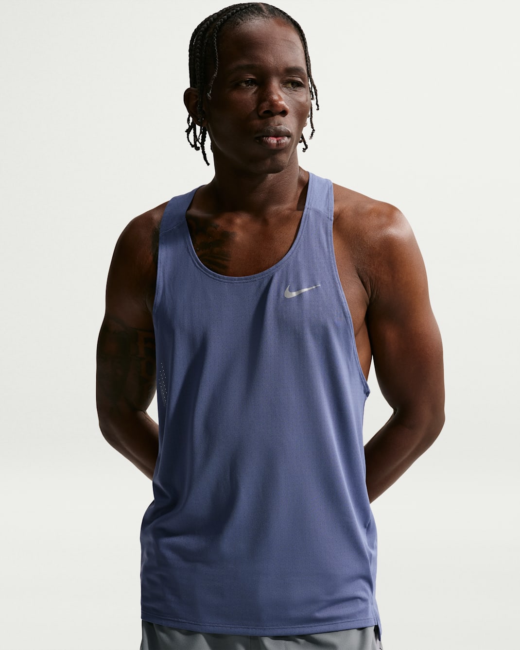 Nike Fast Men's Dri-FIT Running Vest - Diffused Blue