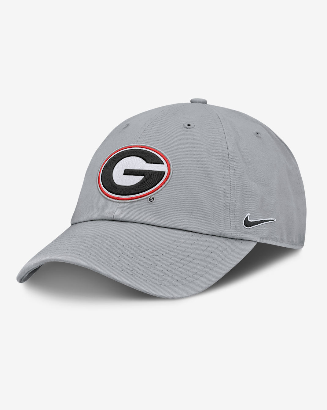 Gorra universitaria Nike ajustable para hombre Georgia 2025/26 College Football Playoff Bound Club - Gris