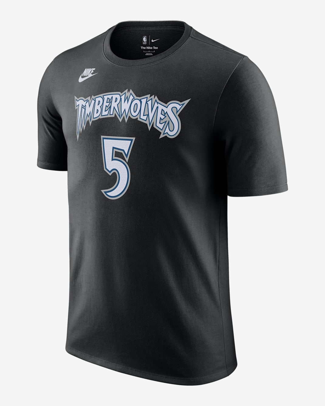 Minnesota Timberwolves Hardwood Classics Essentials Men's Nike NBA T-Shirt - Black