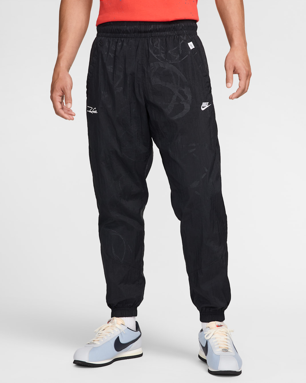 Nike Sportswear Men's Breaking Lined Windrunner Trousers - Black