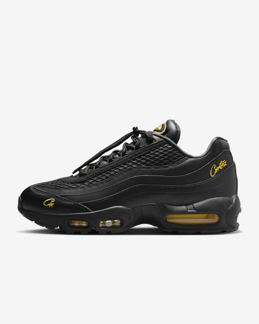Nike Air Max 95 x Corteiz Men's Shoes - Black/Tour Yellow/Black