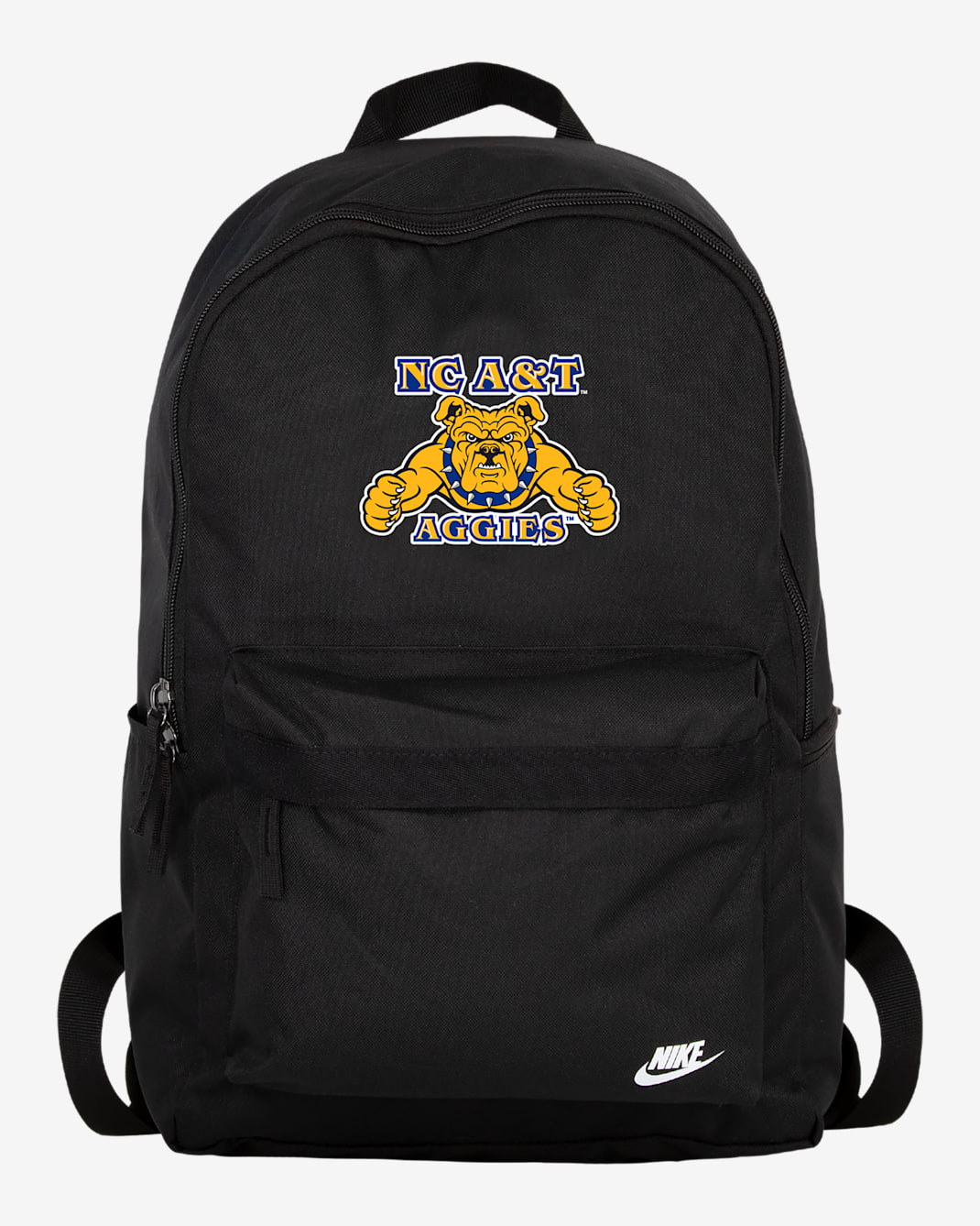 North Carolina A&T Nike College Heritage Backpack - Black