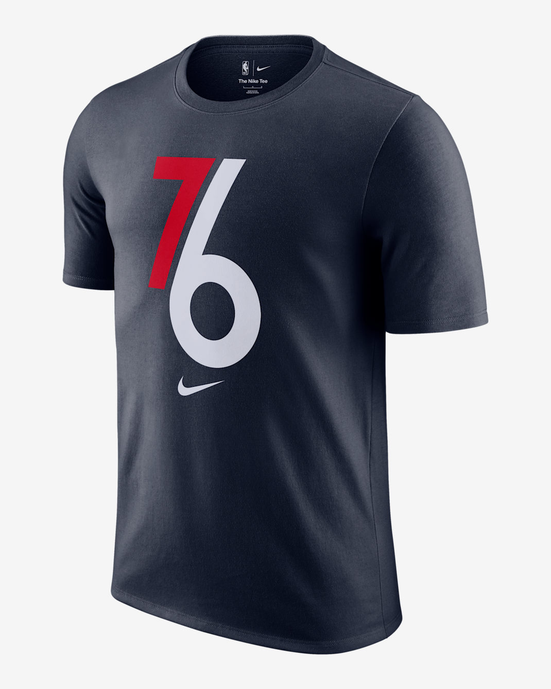 Philadelphia 76ers Essential City Edition Men's Nike NBA T-Shirt - College Navy