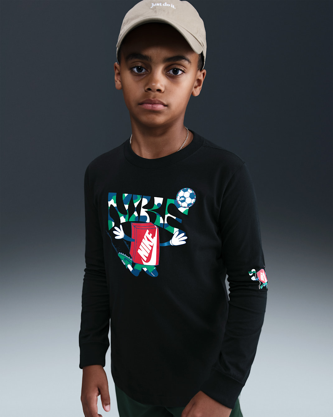 Nike Sportswear T-Shirt (ältere Kinder) - Schwarz