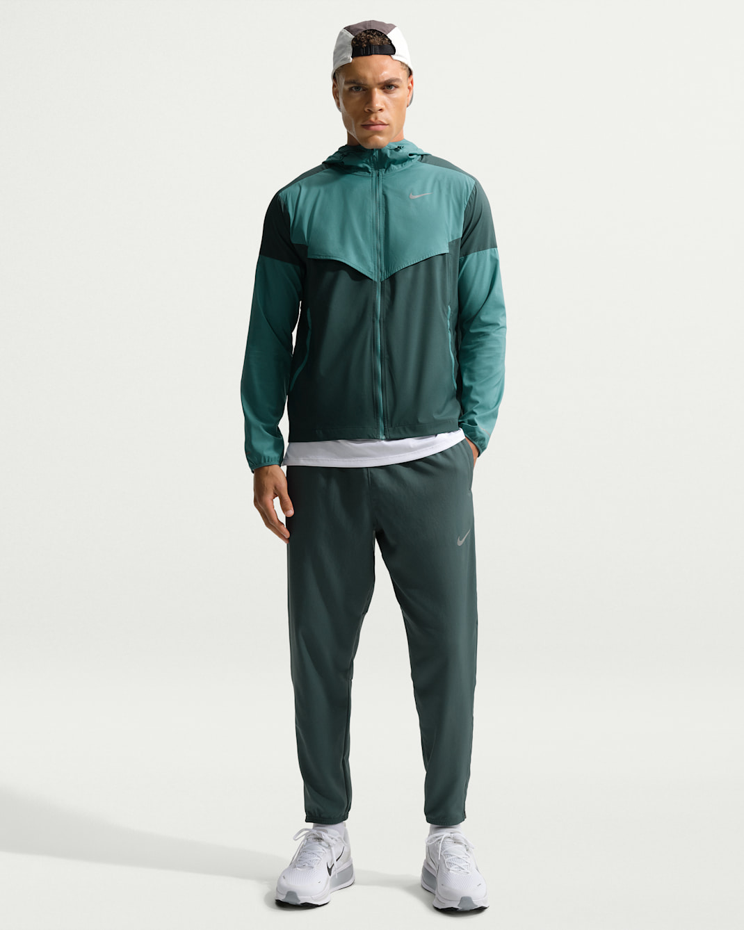 Calças de running entrançadas Dri-FIT Nike Challenger para homem - Faded Spruce