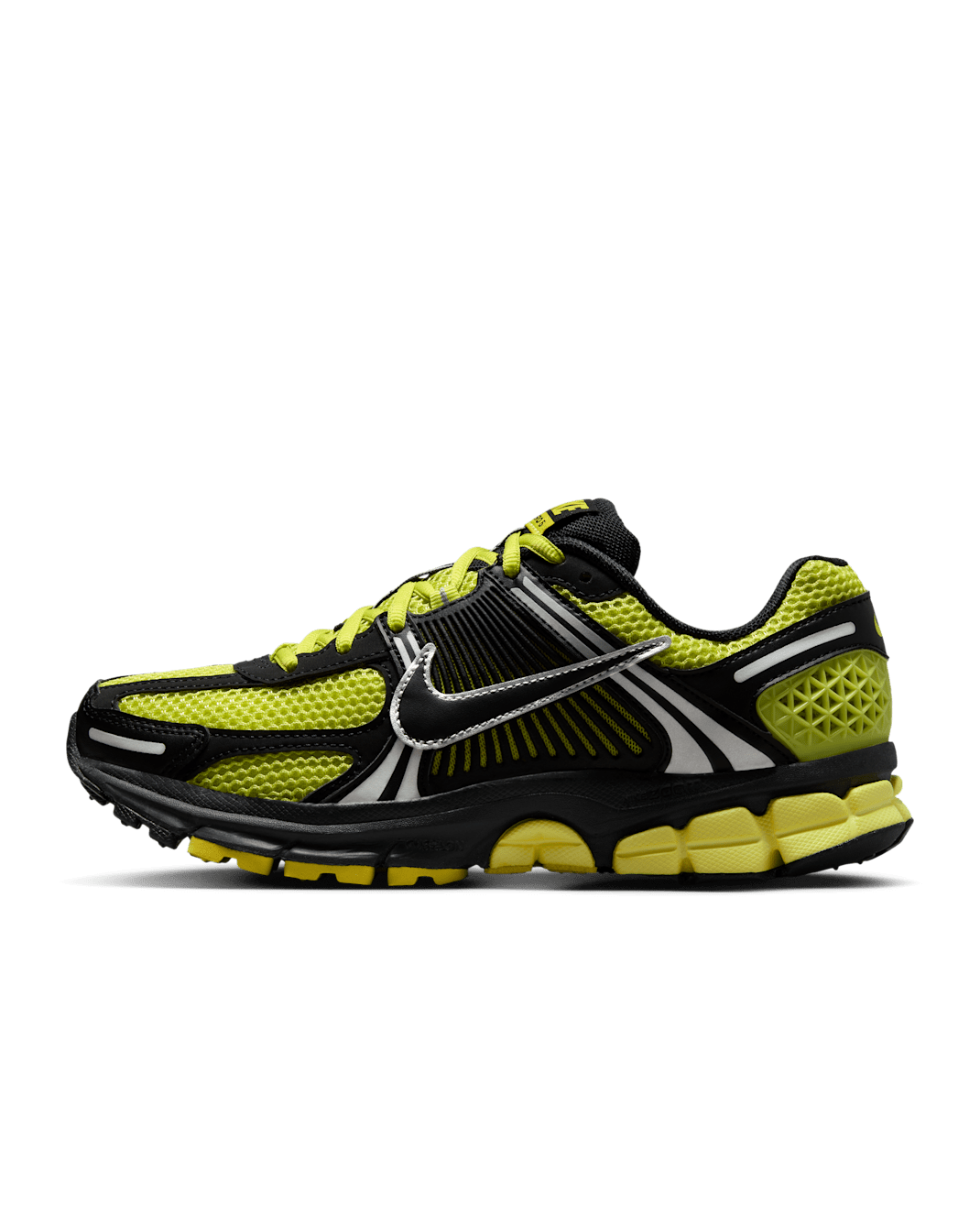 Nike Zoom Vomero 5-sko til kvinder - sort/Metallic Platinum/Bright Cactus/Cyber