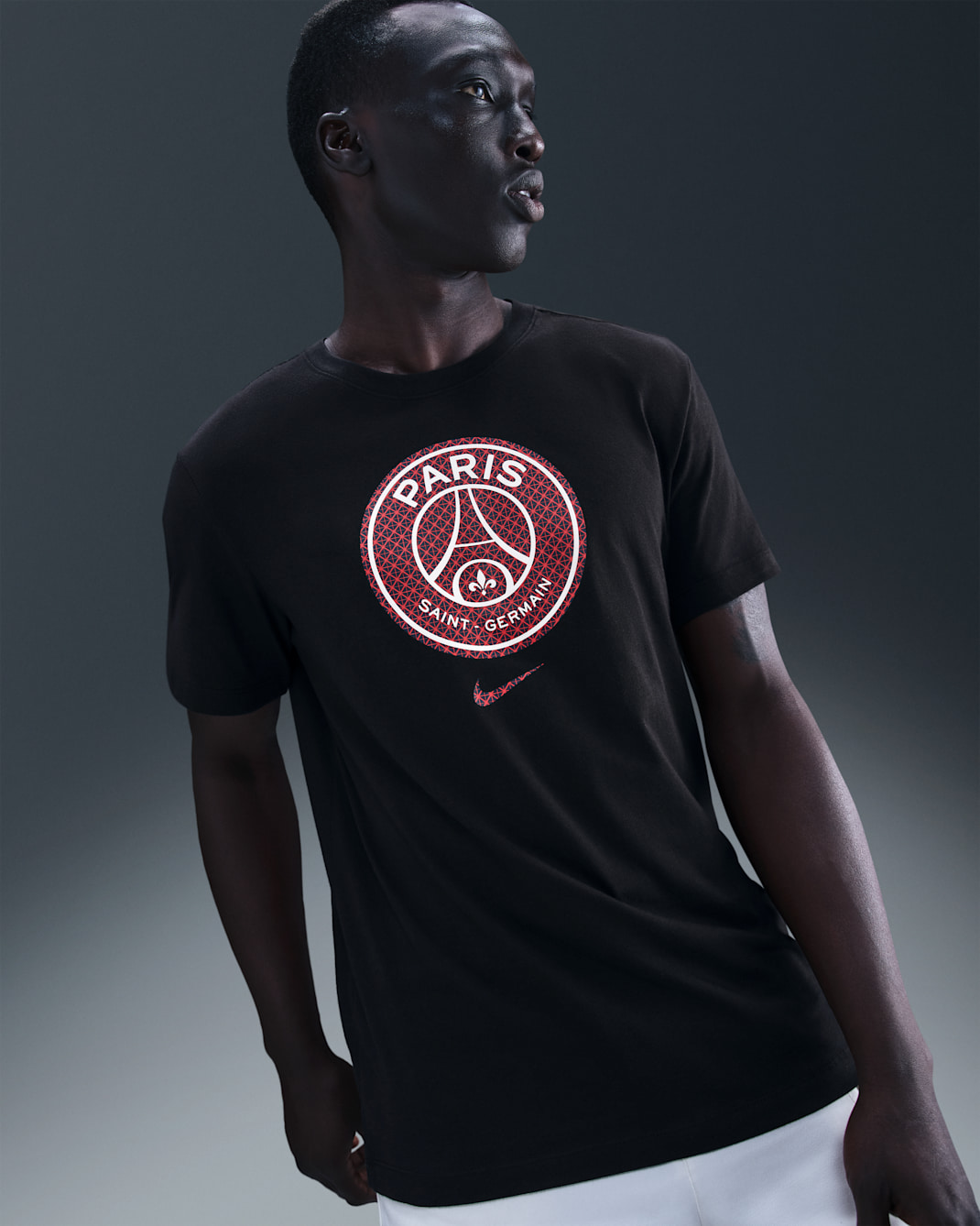 Paris Saint-Germain Men's Nike Soccer T-Shirt - Black