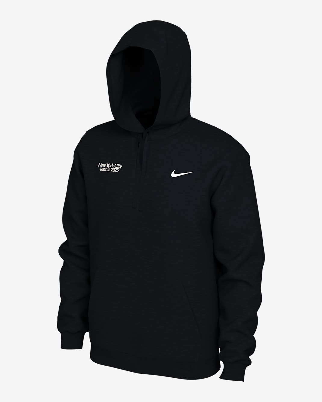 Sudadera con gorro de tenis para hombre NikeCourt - Negro/Blanco