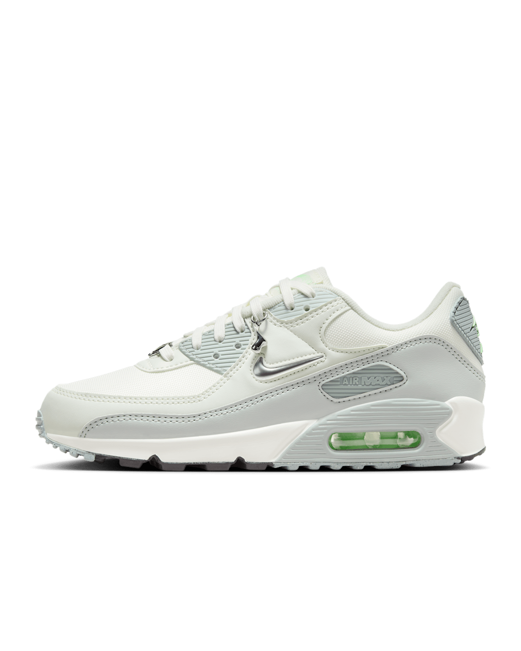Nike Air Max 90 SE Women's Shoes - Sail/Sea Glass/Light Silver/Metallic Silver