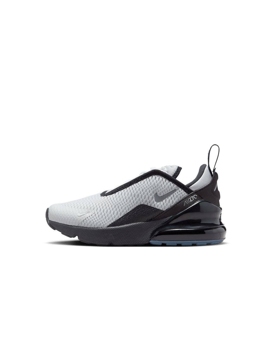Nike Air Max 270 SE 小童鞋款 - Photon Dust/黑色/Pure Platinum/Metallic Cool Grey