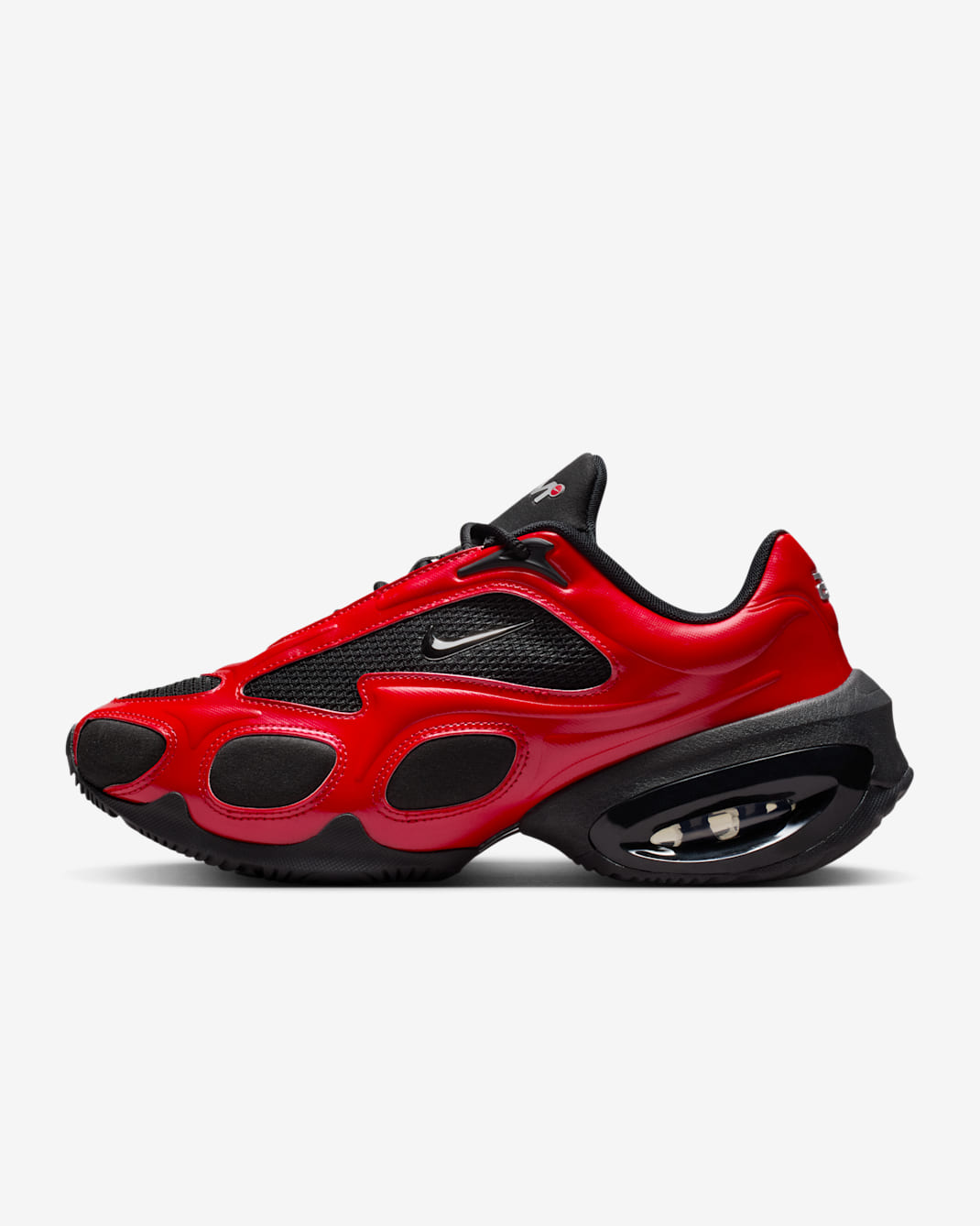 Nike Air Max Muse Kadın Ayakkabısı - University Red/Siyah/Metallic Silver