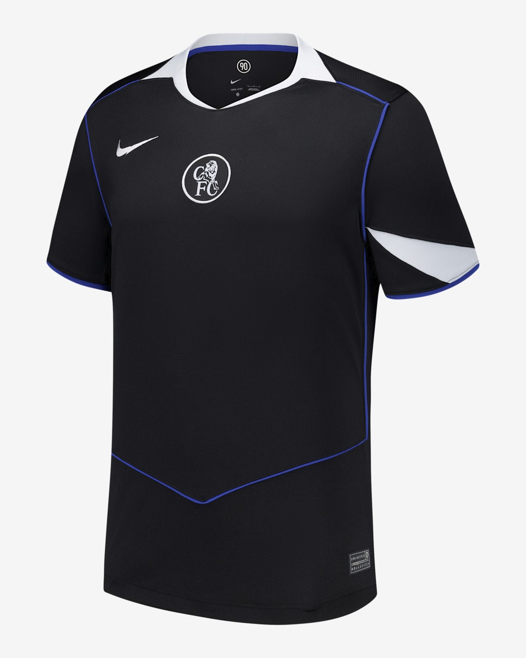 Cole Palmer Chelsea 2025/26 Stadium Third Men's Nike Dri-FIT Soccer Jersey - Black