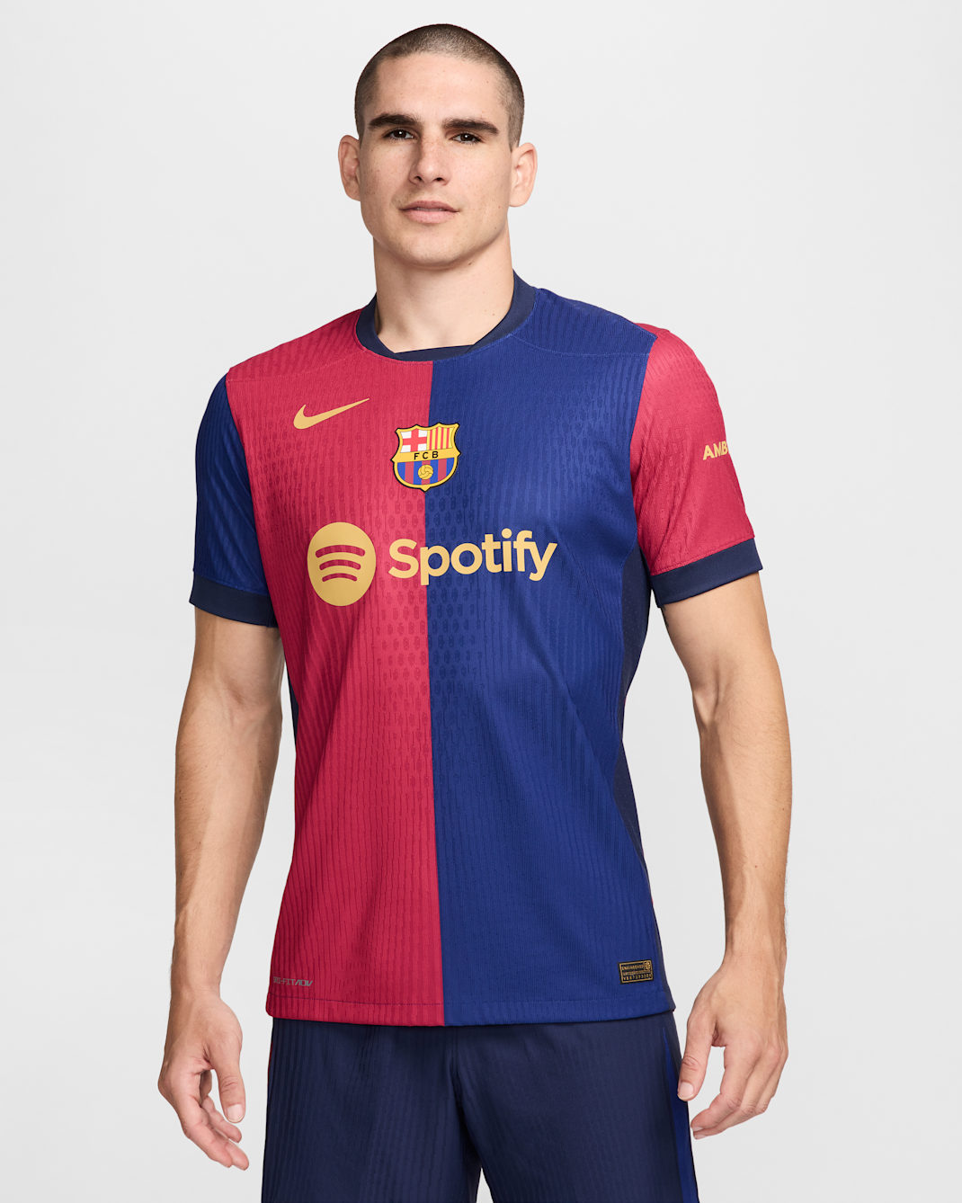 F.C. Barcelona 2024/25 Match Home Men's Nike Dri-FIT ADV Football Authentic Shirt - Deep Royal Blue/Noble Red/Midnight Navy/Club Gold