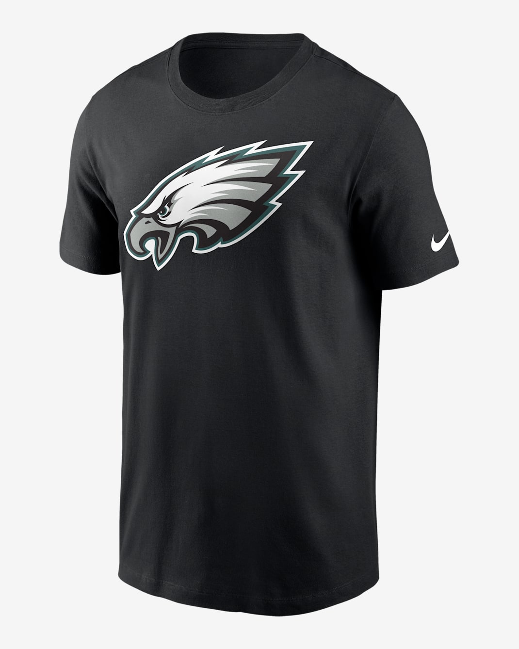 Playera para hombre Nike Logo Essential (NFL Philadelphia Eagles) - Negro