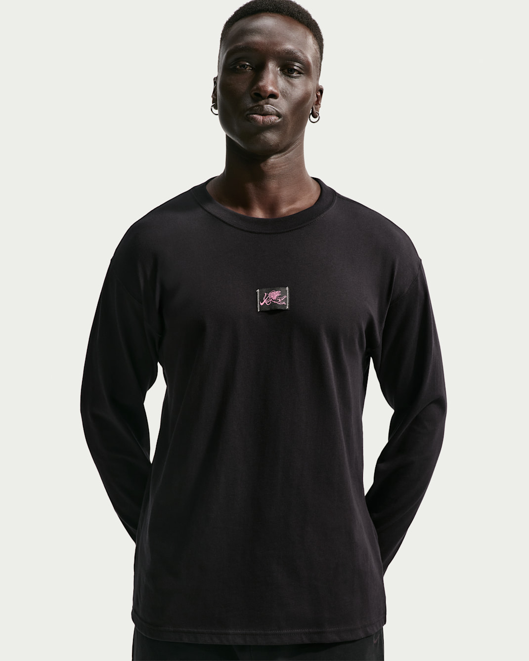 Nike Sportswear Long-Sleeve T-Shirt - Black