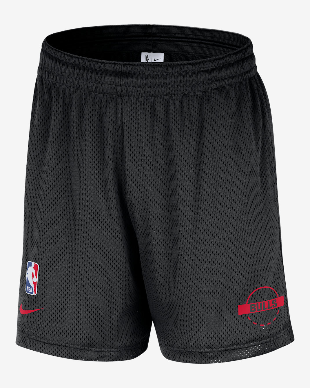 Shorts de malla Nike NBA para hombre Chicago Bulls - Negro/Rojo universitario