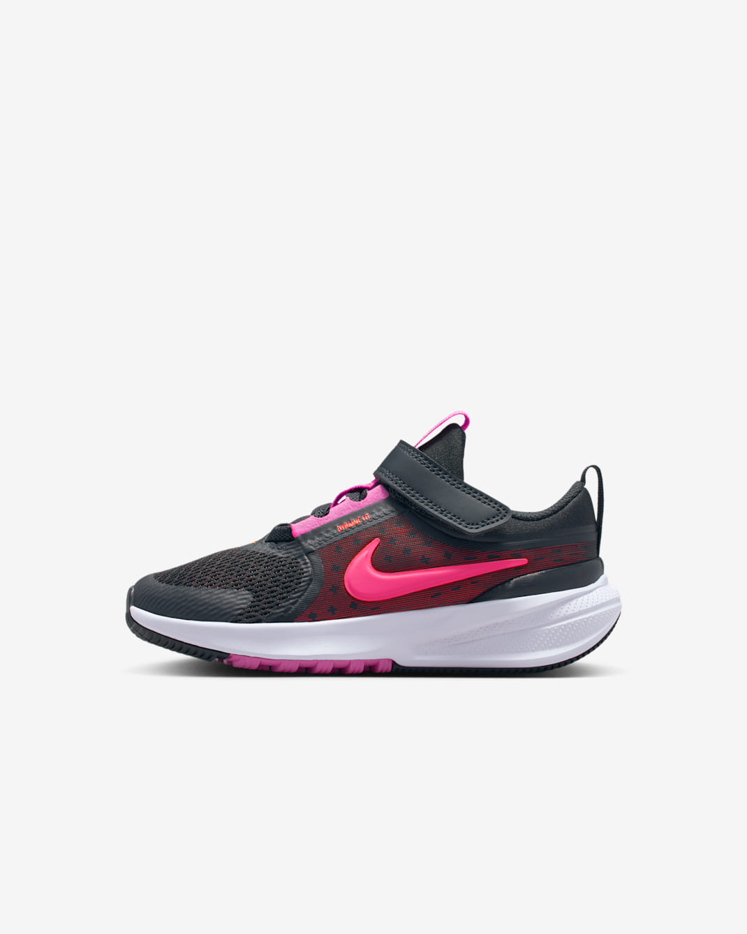 Tenis de correr para niños de preescolar Nike Star Runner 5 - Sombrío apagado/Rosa alegre/Carmesí brillante/Hiperrosa