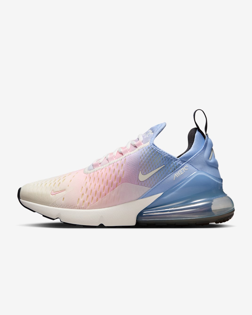 Tenis para mujer Nike Air Max 270 - Aluminio/Alabastro/Espuma rosa/Vela