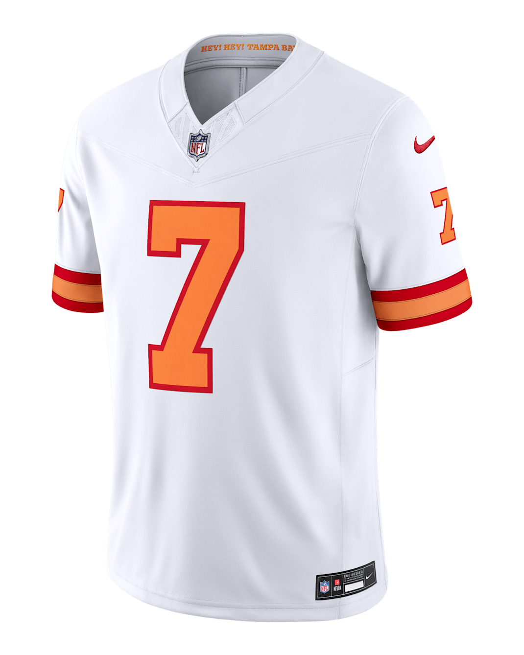 Bucky Irving Tampa Bay Buccaneers Men's Nike Dri-FIT NFL Limited Jersey - White