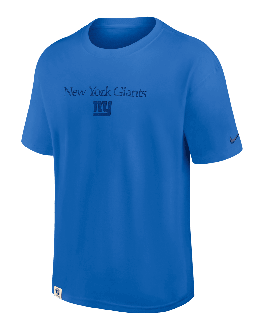 Playera Nike de la NFL para hombre New York Giants Glory Max90 - Azul señal